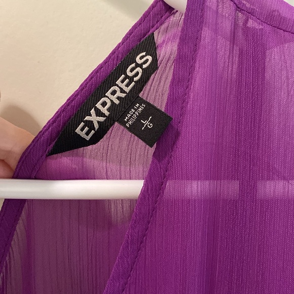 Fun purple mini dress - Picture 4 of 5